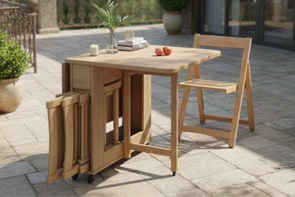 Mesa Plegable para Exterior